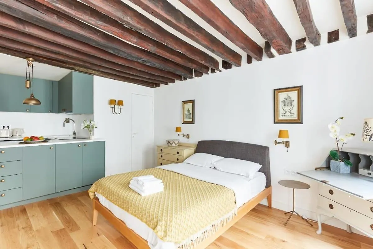 Marais 1Br Paris Cozy Apartment 0*,